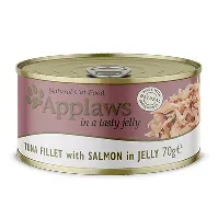 Bilde av Applaws - 12 x Wet Cat Food in Jelly 70 g - Tuna-salmon - Kjæledyr og utstyr