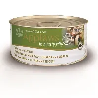 Bilde av Applaws - 12 x Wet Cat Food in Jelly 70 g - Tuna&seaweed - Kjæledyr og utstyr