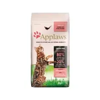 Bilde av Applaws Adult cat, Alle hunderaser, Kylling, Laks, 7,5 kg Kjæledyr - Katt - Kattefôr