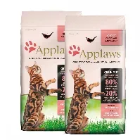 Bilde av Applaws Cat Chicken&Salmon 2x2kg Katt - Kattemat - Tørrfôr