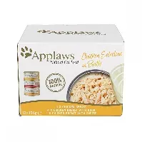 Bilde av Applaws Selection in Broth Multipack Chicken 12x156 g Katt - Kattemat - Våtfôr
