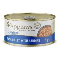 Bilde av Applaws - Senior - 12 x Wet Cat Food 70 g - Tuna sardines - Kjæledyr og utstyr