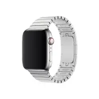 Bilde av Apple 42mm Link Bracelet - Klokkestropp for smart armbåndsur - 140 - 205 mm - sølv - for Watch (42 mm, 44 mm, 45 mm, 49 mm) Helse - Pulsmåler - Tilbehør