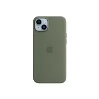 Bilde av Apple - Baksidedeksel for mobiltelefon - MagSafe-samsvar - silikon - oliven - for iPhone 14 Plus Tele & GPS - Mobilt tilbehør - Deksler og vesker