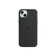 Bilde av Apple - Baksidedeksel for mobiltelefon - MagSafe-samsvar - silikon - svart - for iPhone 15 Plus Tele & GPS - Mobilt tilbehør - Deksler og vesker