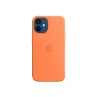 Bilde av Apple - Baksidedeksel for mobiltelefon - med MagSafe - silikon - kumquat - for iPhone 12 mini Tele & GPS - Mobilt tilbehør - Deksler og vesker