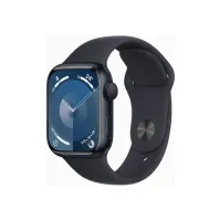 Bilde av Apple Watch Series 9 (GPS) - 41 mm - midnattsaluminium - smartklokke med sportsbånd - fluorelastomer - midnatt - båndbredde: S/M - 64 GB - Wi-Fi, UWB, Bluetooth - 31.9 g Sport & Trening - Pulsklokker og Smartklokker - Smartklokker
