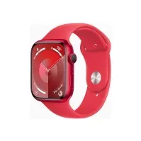 Bilde av Apple Watch Series 9 (GPS) - (PRODUCT) RED - 45 mm - rød aluminium - smartklokke med sportsbånd - fluorelastomer - rød - båndbredde: M/L - 64 GB - Wi-Fi, UWB, Bluetooth - 38.7 g Sport & Trening - Pulsklokker og Smartklokker - Smartklokker