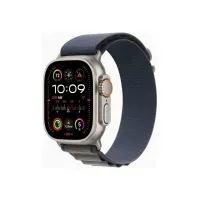 Bilde av Apple Watch Ultra 2 - 49 mm - titan - smartklokke med Alpine Loop - tekstil - blå - båndbredde: M - 64 GB - Wi-Fi, LTE, UWB, Bluetooth - 4G - 61.4 g Sport & Trening - Pulsklokker og Smartklokker - Smartklokker