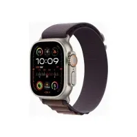 Bilde av Apple Watch Ultra 2 - 49 mm - titan - smartklokke med Alpine Loop - tekstil - indigo - båndbredde: M - 64 GB - Wi-Fi, LTE, UWB, Bluetooth - 4G - 61.4 g Sport & Trening - Pulsklokker og Smartklokker - Smartklokker