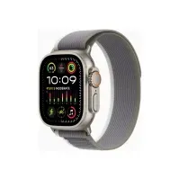 Bilde av Apple Watch Ultra 2 - 49 mm - titan - smartklokke med Trail Loop - nylonvev - green/gray - båndbredde: M/L - 64 GB - Wi-Fi, LTE, UWB, Bluetooth - 4G - 61.4 g Sport & Trening - Pulsklokker og Smartklokker - Smartklokker