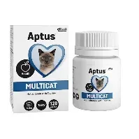 Bilde av Aptus Multicat Tabletter Katt - Kattehelse - Kosttilskudd