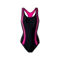 Bilde av AquaWave Asma Black/Raspberry Sorbet Swimsuit. XL Sport & Trening - Sportsutstyr - Svømmetøy