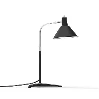 Bilde av Arcon bordlampe svart krom Bordlampe