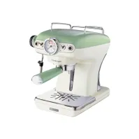 Bilde av Ariete 1389 Vintage - Kaffemaskin med cappuccinatore - 15 bar - grønn Kjøkkenapparater - Kaffe - Kaffemaskiner