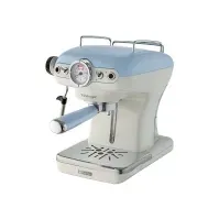 Bilde av Ariete 1389 Vintage - Kaffemaskin med cappuccinatore - 15 bar - lys blå Kjøkkenapparater - Kaffe - Kaffemaskiner