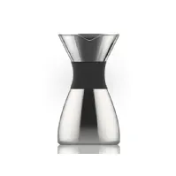 Bilde av Asobu PourOver, Kaffemaskin for kaldbrygging, Sort, Sølv, Kopper, Rustfritt stål, 1 stykker Kjøkkenapparater - Kaffe - Stempelkanner