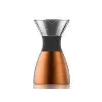 Bilde av Asobu PourOver, Kaffetrakter, Sort, Kobber, Kopper, Rustfritt stål, 1 stykker Kjøkkenapparater - Kaffe - Stempelkanner