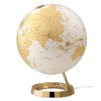 Bilde av Atmosphere Gold globus med lys Globus med lys