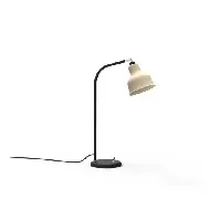Bilde av Avra bordlampe svart krem Bordlampe