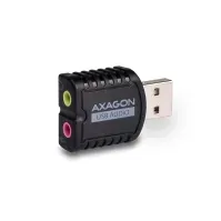 Bilde av Axagon ADA-10, 16 bit, 93 dB, 83 dB, 16-bit/48kHz, 16-bit/48kHz, USB PC-Komponenter - Lydkort