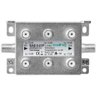 Bilde av Axing BAB 6-01P, Kabelspillter, 5 - 1218 MHz, Grå, A, F, 93 mm PC tilbehør - Kabler og adaptere - Strømkabler