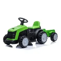 Bilde av Azeno 6V traktor med henger Elbil for barn 001760 El-biler