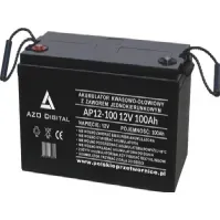 Bilde av Azo Battery VRL AGM vedlikeholdsfri 12v 100ah (AP12-100) PC & Nettbrett - UPS - Erstatningsbatterier