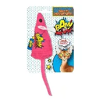 Bilde av BAM! - Toy with Catnip - 10 cm - Mouse Pink - (503319006087) - Kjæledyr og utstyr
