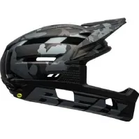 Bilde av BELL Full face helmet BELL SUPER AIR R MIPS SPHERICAL matte gloss black camo size L (58-62 cm) (NEW) Sykling - Klær - Sykkelhjelmer