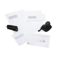 Bilde av BONG Mailman - Konvolutt - International C4 (229 x 324 mm) - lommebok - åpen ende - selvklebende (Peel & Seal) - 1 vindu - fargekantforing - hvit - pakke av 500 Papir & Emballasje - Konvolutter og poser - Konvolutter