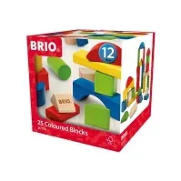 Bilde av BRIO 30114 Colored building blocks (25 pcs) Leker - For de små - Bygge og stable blokker