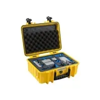Bilde av B&W outdoor.case Type 4000 - Hard eske for drone - polypropylen - gul Radiostyrt - RC - Droner - Tilbehør