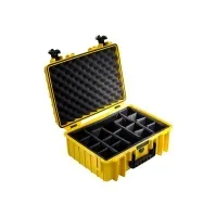 Bilde av B&W outdoor.case Type 5000 - Hard eske - polypropylen - gul Foto og video - Vesker - Kompakt
