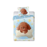 Bilde av Baby Hundehvalp Junior Sengetøj 100x135 cm - 100 procent bomuld N - A