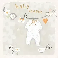 Bilde av Baby Shower (15 x 15cm) - Babyklær
