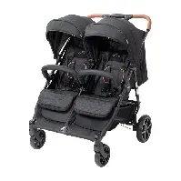 Bilde av Babytrold - OS2 Twin Pushchair - Black - Baby og barn