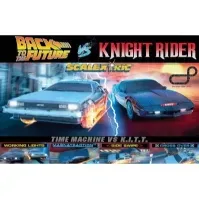 Bilde av Back to the Future vs Knight Rider 1980 Set 1:32 Leker - Radiostyrt - Racerbaner