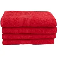 Bilde av Badehåndkle - 70x140 cm - Rød - Premium By Borg Håndklær