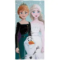 Bilde av Badehåndkle - Frozen 2 - Anna, Elsa og Olaf - 70x140cm Håndklær