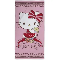 Bilde av Badehåndkle - Hello Kitty - 70x140cm Håndklær