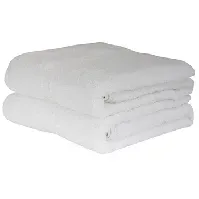 Bilde av Badehåndkle - 65x130 cm - Hvit - IN Style Håndklær , Håndklestørrelser , Badehåndkle 70x140 cm