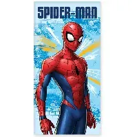 Bilde av Badehåndkle - 70x140 cm - Marvel Spiderman - Mykt barnehåndkle Håndklær , Håndklestørrelser , Badehåndkle 70x140 cm