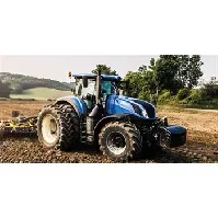 Bilde av Badehåndkle barn - Traktor motiv - 70x140 cm – Lekker og myk kvalitet Håndklær