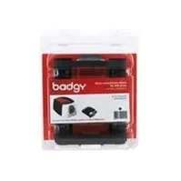 Bilde av Badgy - Svart / monokrom - skrivebåndskassett - for Badgy 100, 200 Evolis Primacy 2 Simplex Expert Skrivere & Scannere - Blekk, tonere og forbruksvarer - Fargebånd