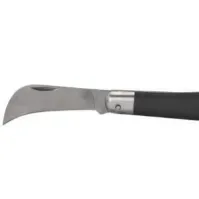 Bilde av Bahco foldbar elektrikerkniv - Forsynet med plasthåndtag, kurvet knivblad Kontorartikler - Skjæreverktøy - Kniver