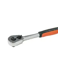 Bilde av Bahco skraldenøgle 1/2'' - pæreformet skr. nøgle, omskifter m/60 tænder, 6° arb. vinkel Verktøy & Verksted - Håndverktøy - Nøkkler og topper