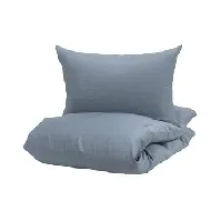 Bilde av Bambus sengetøy - 140x200 cm - Turiform - Enjoy Blå Sengetøy ,  Enkelt sengetøy , Enkelt sengetøy 140x200 cm