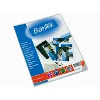 Bilde av Bantex 100080935, 100 x 150 mm, Gjennomsiktig, Polypropylen (PP), Portrett, 0,8 mm, 10 stykker Arkivering - Elastikmapper & Chartekker - Plastlommer