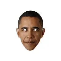 Bilde av Barack Obama papmaske Leker - Rollespill - Kostymer
